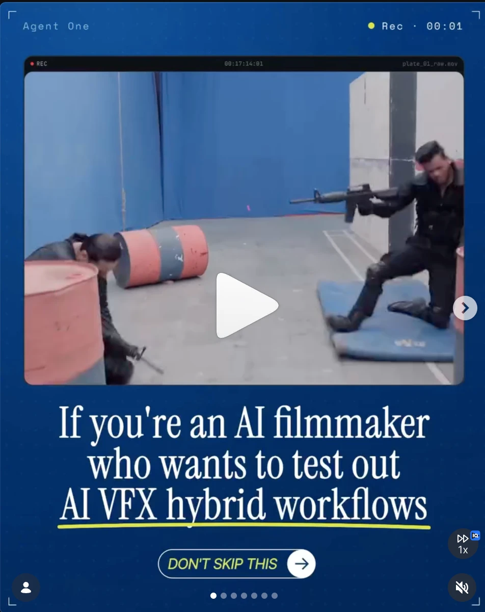 AI VFX hybrid workflows carousel cover